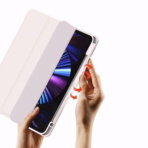 Phone Case Dux Ducis "Toby" for Apple iPad Air 11 (2024) / Air 11 (2025) / Air 4 / Air 5 / iPad Pro 11 (2018 / 2020 / 2021 / 2022) Pink