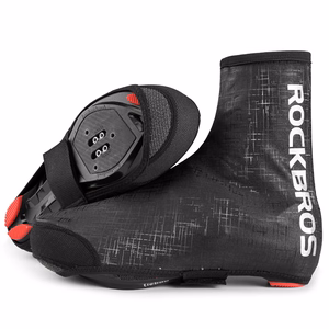 Rockbros LF1081 tuulen- ja vedenpitävät kengänsuojat 42-46 cm - musta