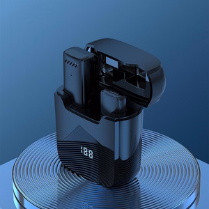 Langaton solmiomikrofoni USB-C latauskotelon kanssa S11 musta