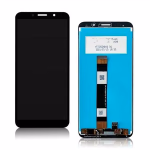 LCD-näyttö Huawei Y5p 2020/Honor 9S kosketusnäytöllä musta ORG