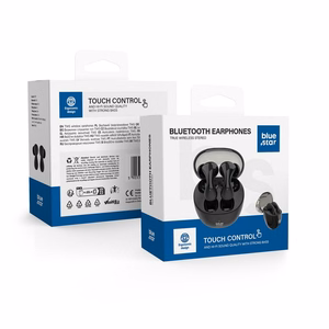 Langattomat kuulokkeet Blue Star BK99 TWS musta