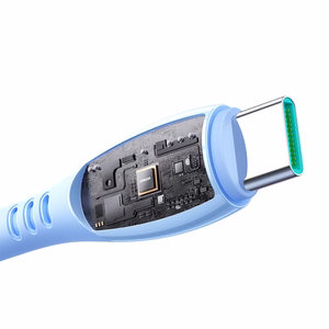 Joyroom S-A59 Vibrant Series 3A USB-A - USB-C Kaapeli 1,2m - sininen