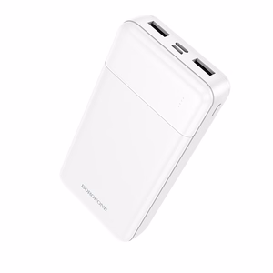 Borofone Power Bank 20000mAh BJ88A Clever - 2xUSB - white