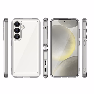 Outer Space Suojakuori Samsung Galaxy S25 Edge:lle joustava runko - läpinäkyvä