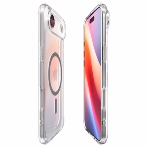 Spigen Ultra Hybrid Mag Magsafe Suojakuori ACS10314 iPhone 17 Air:lle - Clear/Graphite