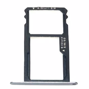 SIM card holder Huawei Honor 7 grey original (service pack)