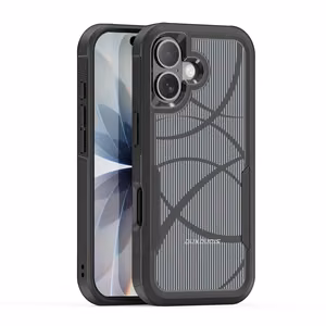 Dux Ducis Shld Suojakuori Apple iPhone 17 musta (Rhythm Pattern)