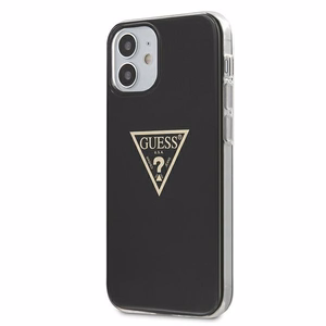 Guess GUHCP12SPCUMPTBK iPhone 12 mini 5.4" black/black hardcase Metallic Collection