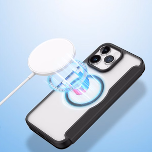 Dux Ducis Skin X Pro magneettinen avattava MagSafe -kotelo iPhone 15 Pro Max - musta