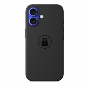 Silicone Case v2 -suojakuori iPhone 16 Plus:lle, musta