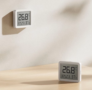 Xiaomi Smart Temperature and Humidity Monitor 3 Mini QBH4312GL – kompakti lämpötila- ja kosteusmittari, valkoinen