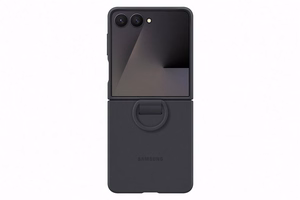 PF766TBEGWW Ring Case (Silicone) Samsung Galaxy Flip7, Black