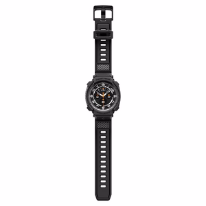 Spigen Rugged Armor Pro -suojakuori- ja rannekepakkaus Samsung Galaxy Watch Ultra 2 (2026) 47 mm -kellolle – mattamusta