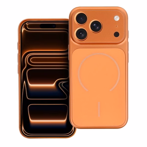 Suojakuori iPhone 13 PRO MAX:lle Make 17 MagSafe-yhteensopiva oranssi