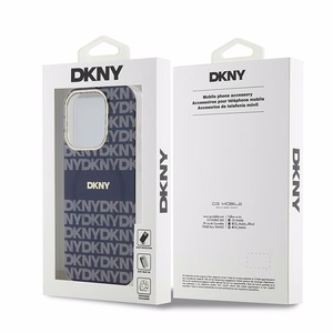 DKNY IML Mono Stripe MagSafe Suojakuori iPhone 15 Pro Max:lle - Sininen