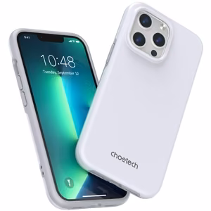 Choetech MFM Anti-drop tapauksessa Made for MagSafe iPhone 13 Pro valkoinen (PC0113-MFM-WH)