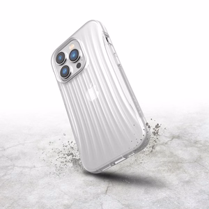Raptic X-Doria Clutch suojakuori laitteelle iPhone 14 Pro, läpinäkyvä