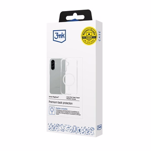 3mk Armor MagCase Samsung Galaxy A57:lle - Läpinäkyvä