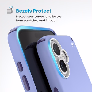 Speck Presidio2 Pro -suojakuori MagSafe- ja ClickLock-tuella iPhone 16 Plus:lle, Future Lavender/Cassis Purple