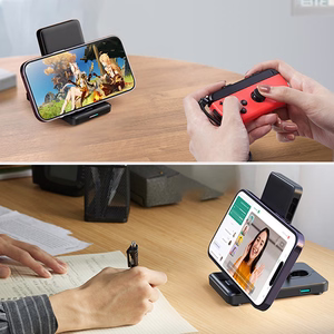 Joyroom JR-WQS02 iPhone AirPods Apple Watch 4in1 latausteline taitettava - musta