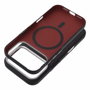 Case for iPhone 17 K-Look compatible with MagSafe black v2