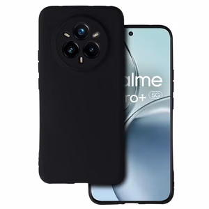 Back Case Matt Suojakuori Realme 14 Pro Plus 5G:lle musta