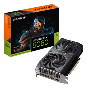 Gigabyte GeForce RTX 5060 WINDFORCE MAX OC 8GB (GV-N5060WF2MAX OC-8GD) - Näytönohjain