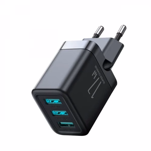 Charger Joyroom "JR-TCN02" Black 17W (3xUSB)