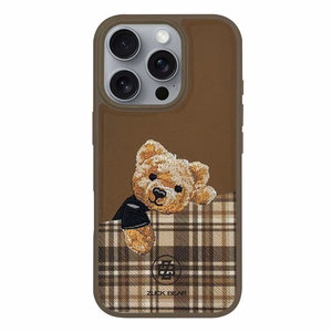 Zuck Bear Darren iPhone 16 kultainen