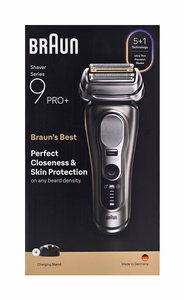 Braun Series 9 Pro+ 9615S – teräverkkoparranajokone, musta/harmaa