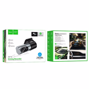 Dash cam for car Hoco 720P/25fps DV13 black