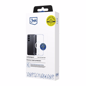 3mk Just20g MagCase Samsung Galaxy S23 5G - läpinäkyvä