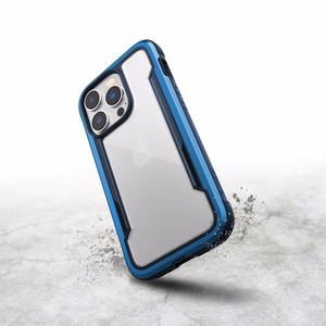 Raptic X-Doria Shield Case iPhone 14 Pro panssaroitu suojus sininen