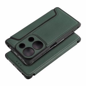 RAZOR Book XIAOMI Redmi Note 13 Pro 4G / POCO M6 Pro 4G:lle tummanvihreä
