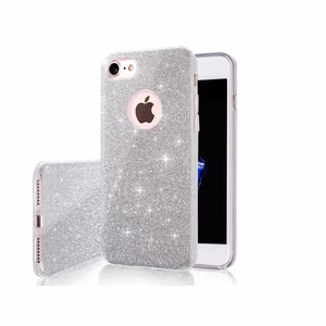 Glitter 3in1 case for Xiaomi Redmi 14C 4G/ 14C 5G / Redmi A4 / POCO C75 silver