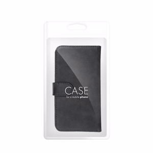Läppäsuojakuori iPhone 12 / 13 / Samsung S6 / A5 2016 / Xcover 4 / S22 / Huawei P8 2017:lle Common Book koko S musta