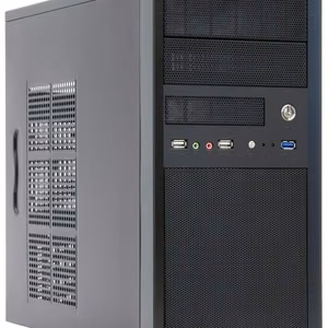 Chieftec CT-01B-OP MiniTower MicroATX kotelo musta