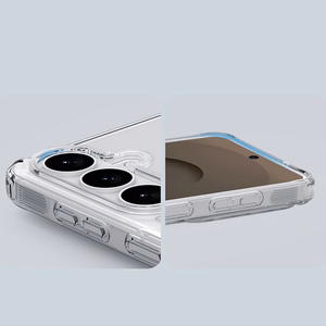 Nillkin Nature TPU Pro MagSafe yhteensopiva suojakuori Samsung Galaxy S26:lle valkoinen