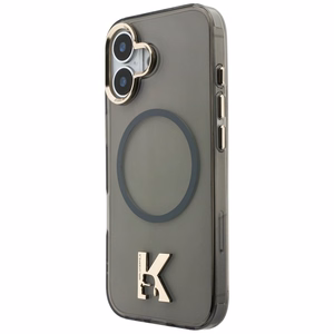 Karl Lagerfeld IML K Head Logo MagSafe Suojakuori iPhone 17:lle - musta
