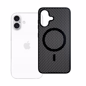 3mk COOLing MagCase suojakuori Apple iPhone 16:lle - musta