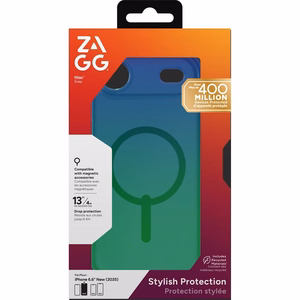 ZAGG suojakuori MILAN SNAP MagSafe-yhteensopiva iPhone 17 Air:lle raven feather