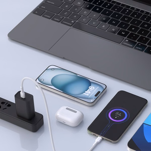 Dudao L9C Max 240W PD USB-C - USB-C Kaapeli 1,2m - Valkoinen