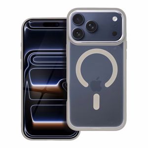 Suojakuori iPhone 17 PRO MAX:lle Full Matte Mag Cover yhteensopiva MagSafe titaani