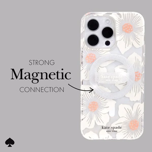 Kate Spade New York Magnetic Loop Grip -magneettinen MagSafe-sormipidike puhelimelle, The Sparkle Silver
