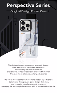 Benks Magnetic Mecha Series Case for Iphone 15 Pro Max white