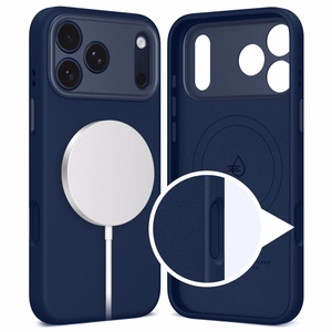Tech-Protect Uniq MagSafe Suojakuori iPhone 17 Pro:lle - Laivastonsininen