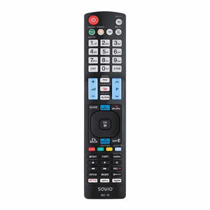 Savio RC-11 – infrapuna-TV-kaukosäädin