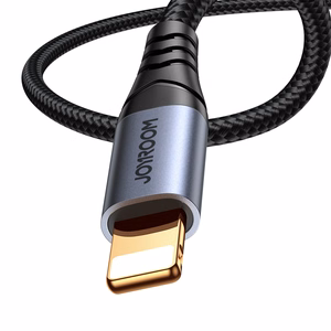 Joyroom Audio Transfer Series SY-A06 mini jack 3.5 mm / Lightning kaapeli 1.2m - musta
