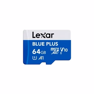 Muistikortti microSDXC 64GB UHS-I sovittimella LMSBLPL064G-BNANG Lexar