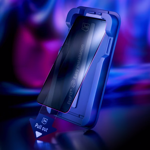 9H panssarilasi 3mk HardGlass Max Privacy -tietosuojasuodattimella iPhone 13/13 Pro/14/16E/17E:lle